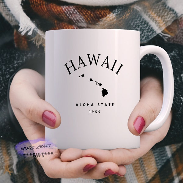 Hawaii Aloha 1959 Mug | Hawaii Vacay Mug| Family Vacation Mug| Hawaii Family Mug | Hawaii Island Mug | Vacation Mug | Hawaii Tee