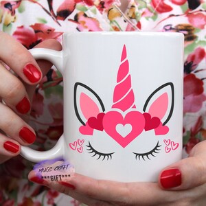 Valentines Unicom| Coffee  Mug | Gift for Her | Gift for Him | Love Day |Valentines Tumbler | Best Seller |Custom
