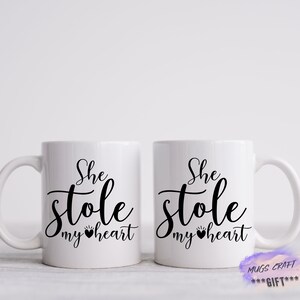 She Stole My Heard |Coffee  Mug | Gift for Her | Gift for Him | Love Day |Valentines Tumbler | Best Seller |Custom|