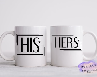 His | Hers |Coffee  Mug | Gift for Her | Gift for Him | Love Day |Valentines Tumbler | Best Seller |Custom|