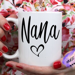 Nana Mug Tumbler -Nana Tumbler for Mother&#39;s Day - Personalized Gift for Nana - Nana Gift for Mothers Day - Nana Wine -Gift for her | Gift