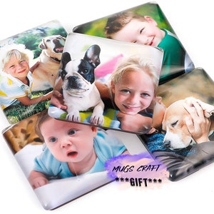 Custom Magnet | Custom Photo | High Quality | Fridge Magnetic Photos Gifts | Save Your Best Photos