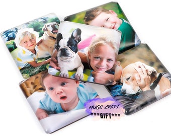 Custom Magnet | Custom Photo | High Quality | Fridge Magnetic Photos Gifts | Save Your Best Photos