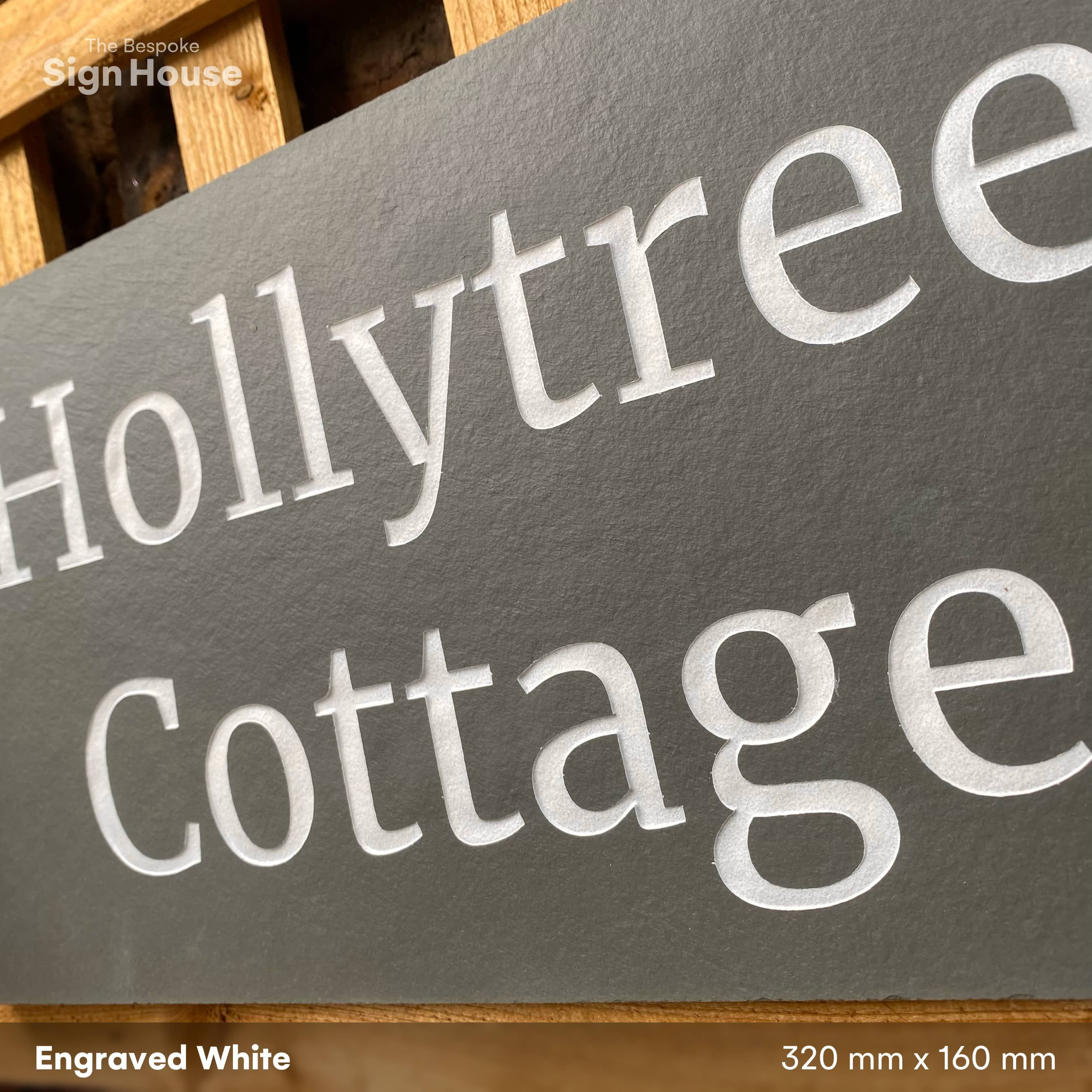 Natural Grey Slate House Sign With Any Text or Numbers You Etsy UK