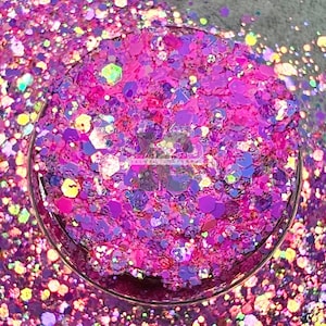 LEBEN IN PLASTIK - Pink Glitters | Valentinstag Glitters | VDay Glitzer | Rosa Lila Glitzer | Farbverschiebung Glitzer | Ostern glänzt