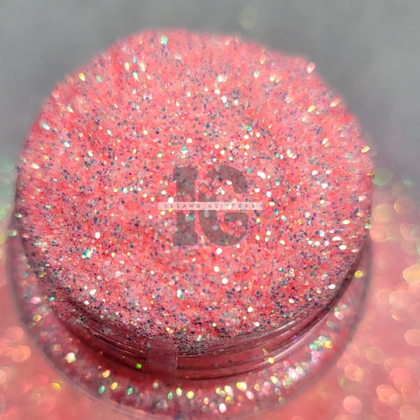 PEACHY -  Pastel Orange Glitter | Coral Glitters | Salmon Glitters | Peach Orange Glitter | Light Orange Glitter | Tumbler Glitters