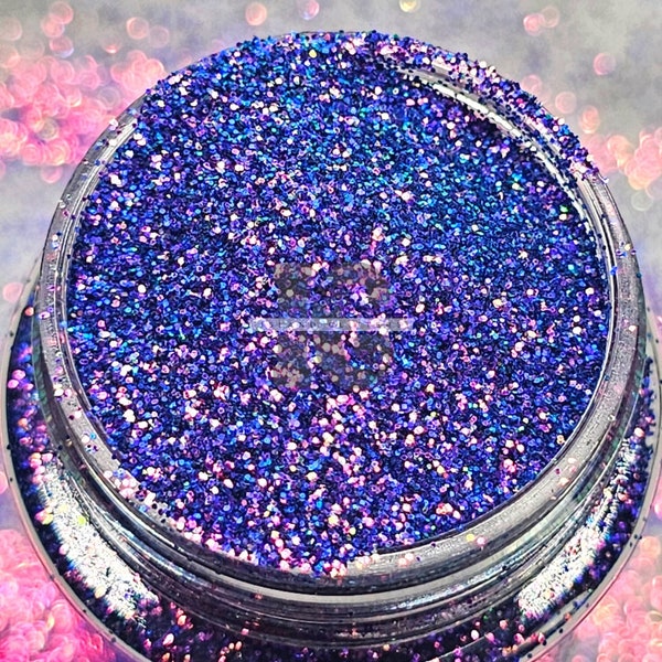 PURPLE MAGIC MINI  - Purple Color shift Glitters | Mermaid Glitters | Galaxy Glitters | Chameleon Glitters | Blue to Purple Glitter Mix