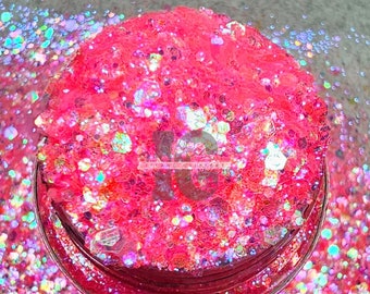 PINK DAIQUIRI -  Pink Glitters | Dark Pink Glitters | Pink Opal Glitters | Chunky Pink Glitters | Hot Pink Glitters | Glitters for Tumblers