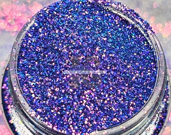 PURPLE MAGIC MINI  - Purple Color shift Glitters | Mermaid Glitters | Galaxy Glitters | Chameleon Glitters | Blue to Purple Glitter Mix