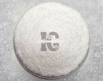FAIRY DUST - Fine White Metallic Glitter | Wedding Day Glitter | Glitter for Wedding Projects | Fine Transparent Glitter | White Glitter