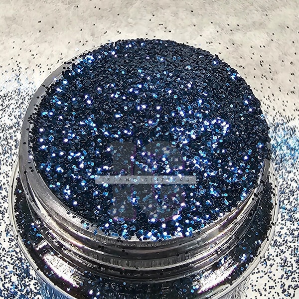 DRESS BLUES - Fine Navy Blue Glitter | Metallic Navy Blue Glitter | Metallic Dark Blue Glitter | Deep Dark Blue Glitter | Metallic Glitter