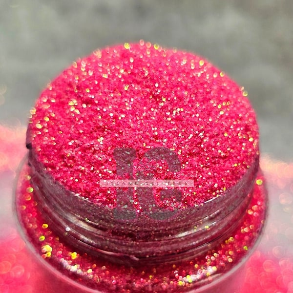 KINDA SASSY - Fine Hot Pink Glitter | Pink Iridescent Glitter | Dark Pink Glitters | Deep Pink Glitter | Magenta Glitter | Fuchsia Glitter