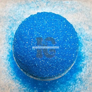 MAUI - Fine Blue Glitter | Matte Blue Glitter | Fluorescent Blue Glitter | True Blue Glitter | Blue Metallic Glitter | Glitter for Tumblers