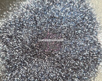 BLAUW STAAL - Zilveren glitters | Ultrafijne metallic glitters | Ultrafijne gemêleerde blauwe glitters | Ultrafijne zilveren glitters | Fijn zilver
