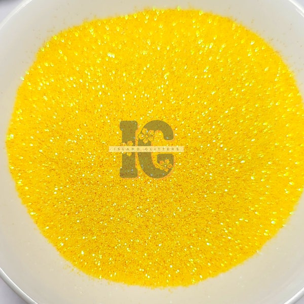 YELLOW BRICK RD - Sunflower Yellow Glitter | Sunny Yellow Glitter | Bright Yellow Glitter | Rich Yellow Glitter | Glitters for Resin Tumbler