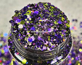 WITCHES BREW - Holographic Glitter | Halloween Glitter | Spooky Glitter | Glitters for Snow Globe Tumblers | Glitters for Resin and Tumblers