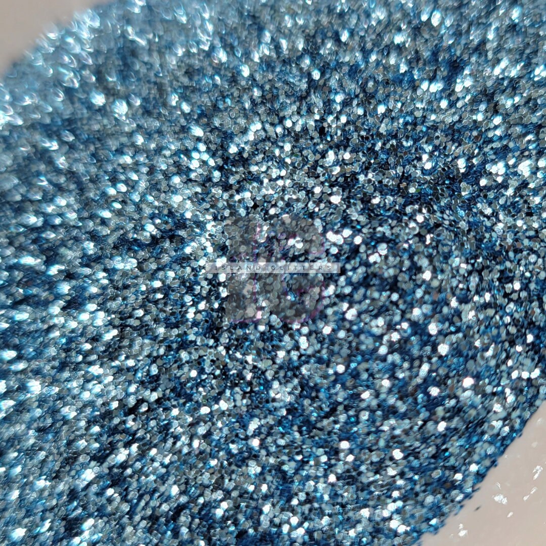 Pool Day fine Fine Glitter Mix Neon Iridescent Blue Glitter for Tumblers,  Resin, Nail Art, Crafts, and More Blue Glitter 