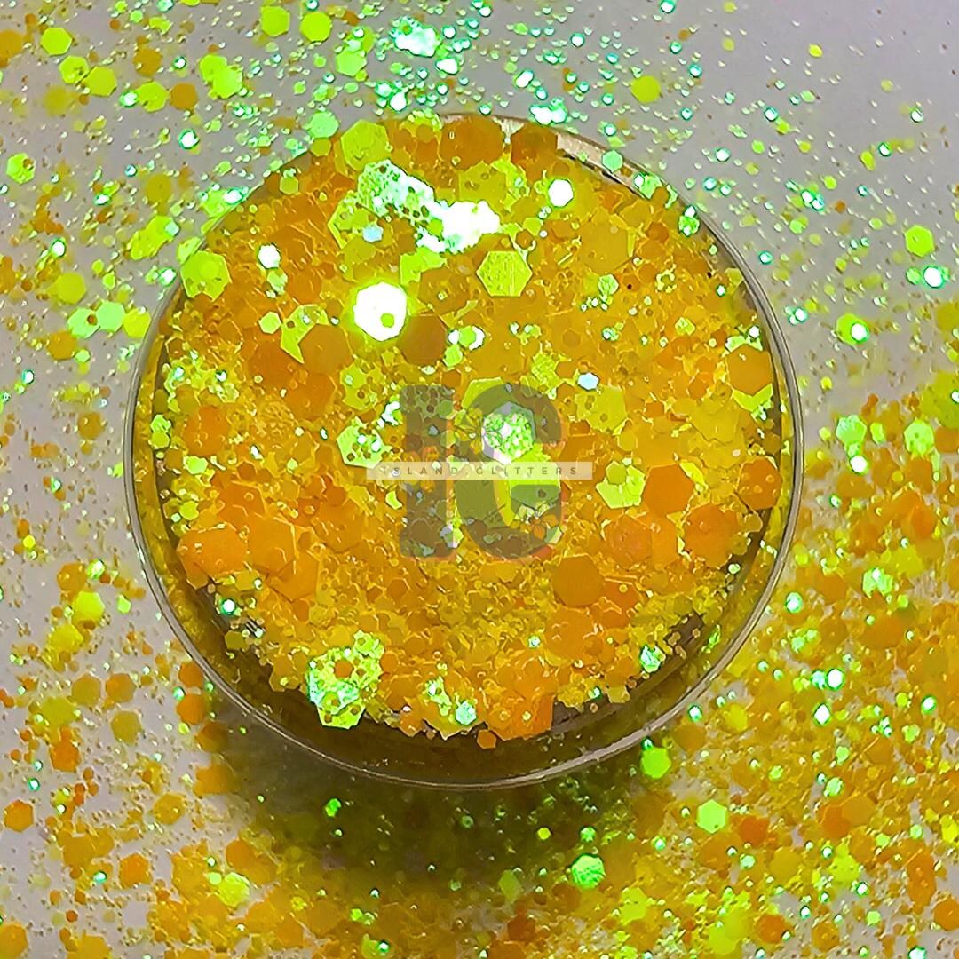 Yellow Glitter R YLANG YLANG - Chunky Yellow Glitters | Bright Yellow Glitters ...