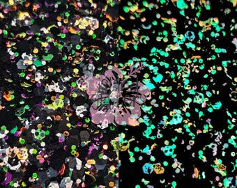AFTERGLOW - Chunky Glow Glitters | Glow in the Dark Glitters | Halloween Glitters | UV Glitters | Resin Glitters | Snow Globe Glitters