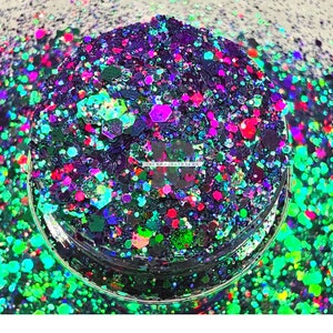 UNDER THE SEA - Colorshift Glitters | Chunky Colorshift Glitter Mix | Galaxy Glitter Mix | Mermaid Glitter Mix | Chunky Chameleon Glitters