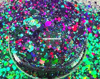 UNDER THE SEA - Colorshift Glitters | Chunky Colorshift Glitter Mix | Galaxy Glitter Mix | Mermaid Glitter Mix | Chunky Chameleon Glitters