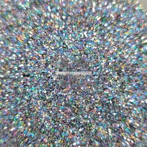 SILVER LINING - Fine Silver Holographic Glitters | Holographic Glitters | Silver Glitters | Glitters for Tumblers | Glitters for Candles
