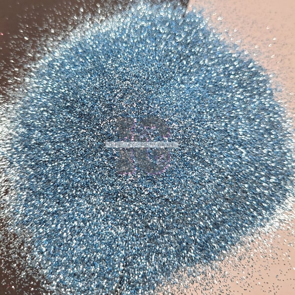 MISTY BLUE - Blue Glitters | Heather Blue Glitters | Silverish Blue Glitters | Fine Light Blue Glitters | Glitters for Tumblers and Resin