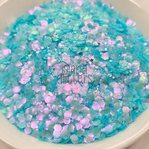 IT'S A ... - Chunky Blue Pink Glitters | Blue Iridescent Glitters | Pink Iridescent Glitters | Colorshift Glitters | Glitters for Tumblers