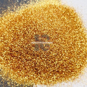ON THE ROCKS - Fine Gold Glitter | Yellow Gold Glitter | Dark Gold Glitter | Metallic Gold Glitter | Bourbon Glitter | Glitters for Tumblers