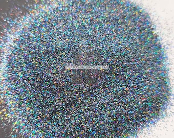 GUNMETAL: ultrafijne gunmetal glitter | Brons zilveren glitter | Zilveren holografische glitter | Holografische glitter houtskool | Fijne glitters