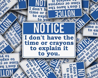 Funny Hardhat Sticker, Construction Worker Blue Collar Gift
