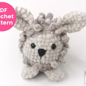 Stevie the Sheep Crochet Pattern | Sheep Amigurumi Pattern | Sheep | Intermediate Crochet Pattern | Farm Crochet | PDF Crochet Pattern