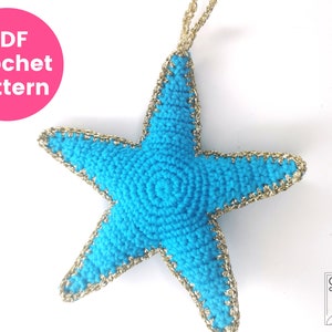 Christmas Star Ornament Crochet Pattern | Star Ornament Crochet Pattern | Star Decoration | PDF Crochet Pattern