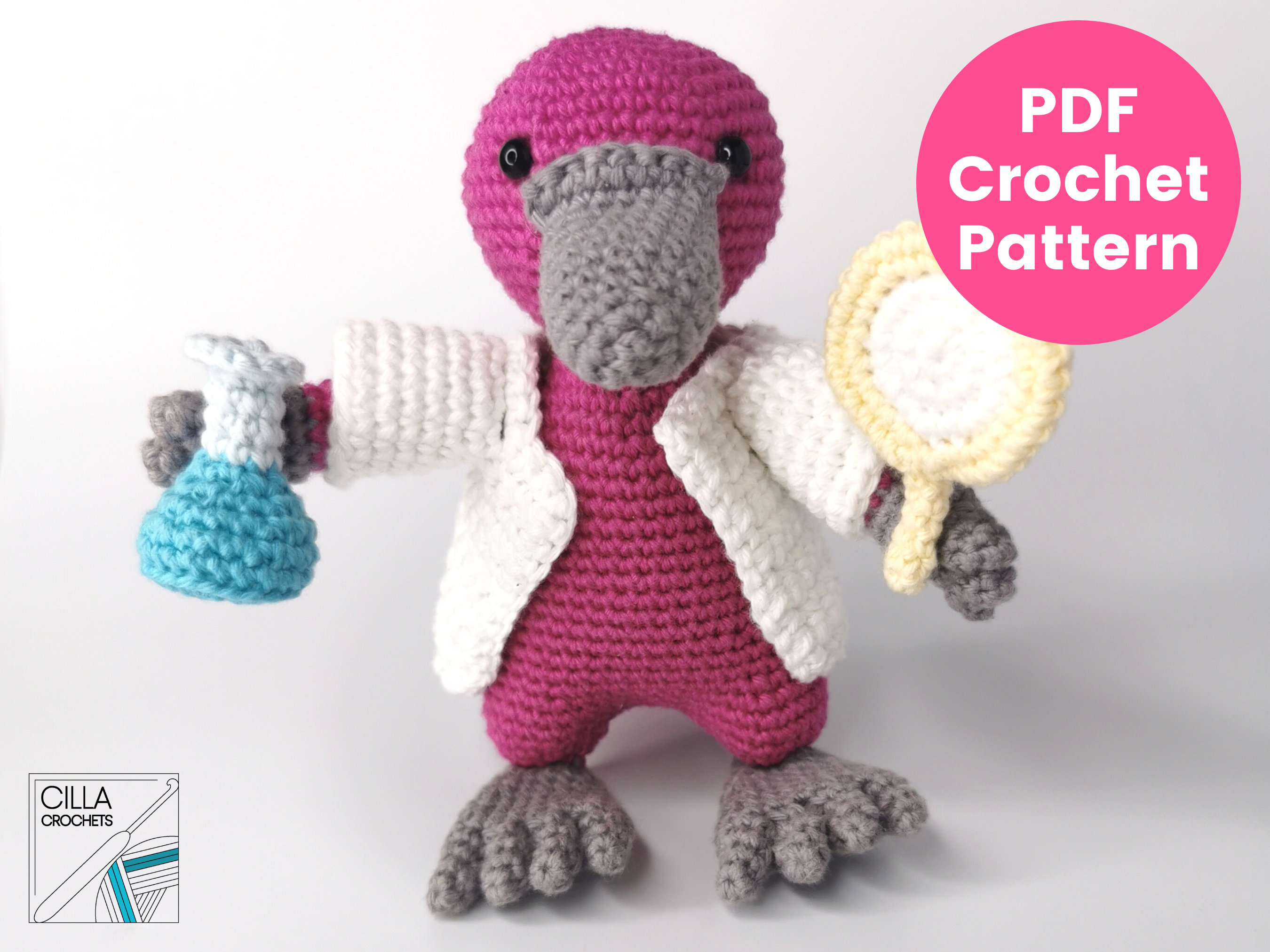 Phyllis the Platypus Scientist Costume Pattern