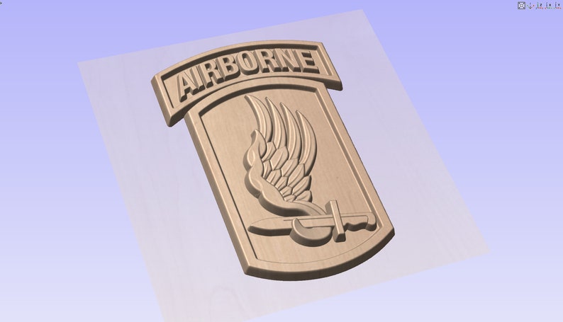 US Army 173rd Airborne 3D Model - Etsy