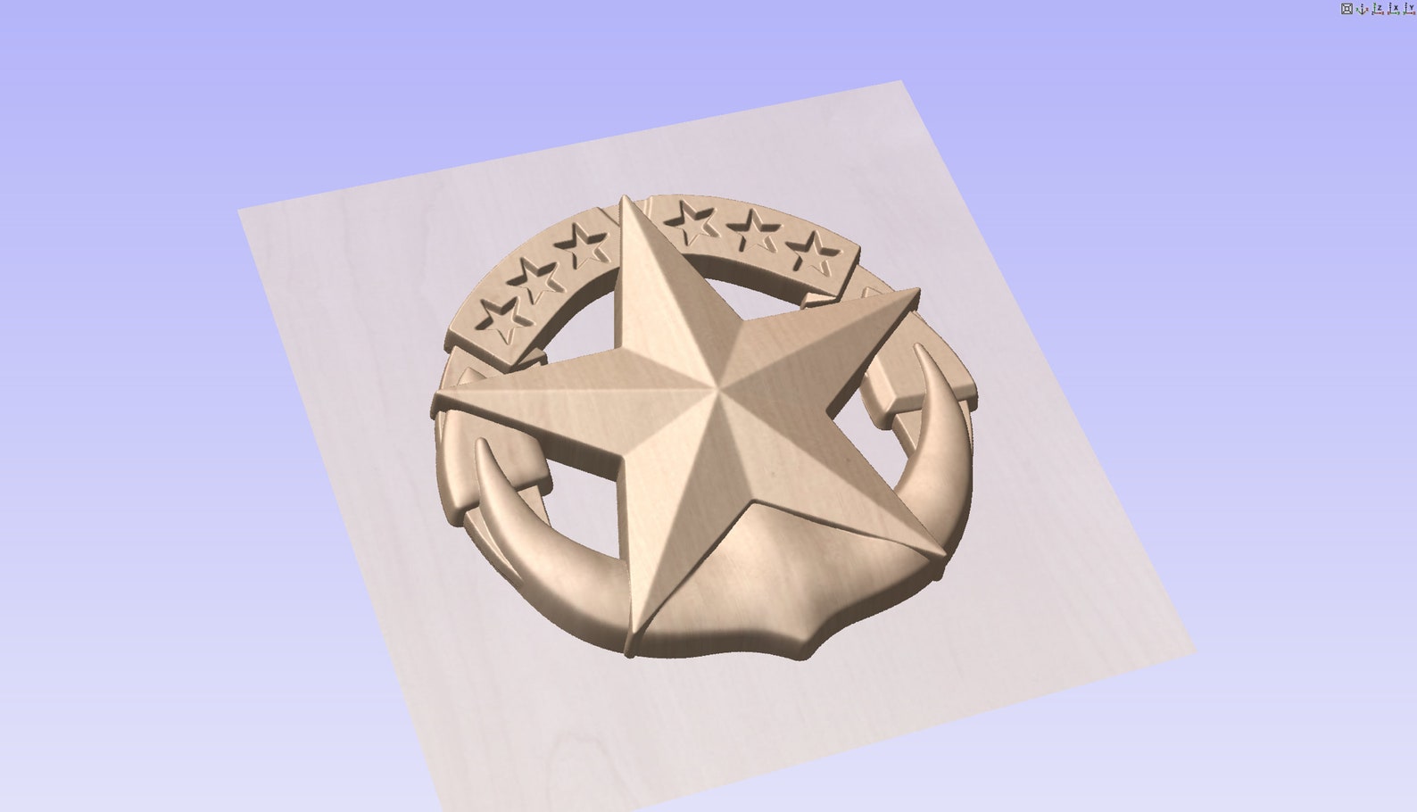 US Navy Command at Sea Insignia 3D Model - Etsy
