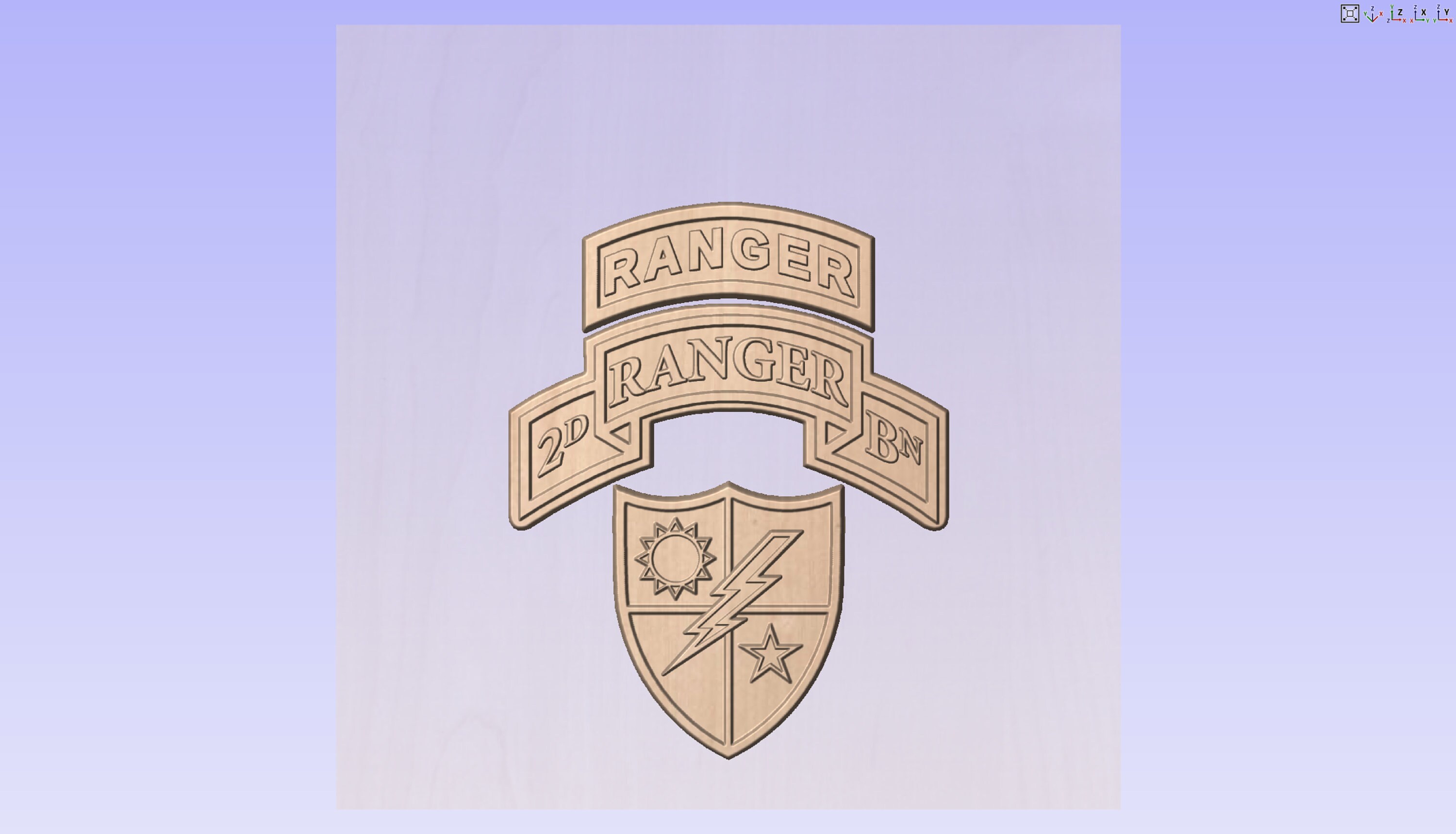 US Army Rangers 2nd Ranger Battalion Hawaiian Shirt Gift for Adults L | The Custom Shirt Shop