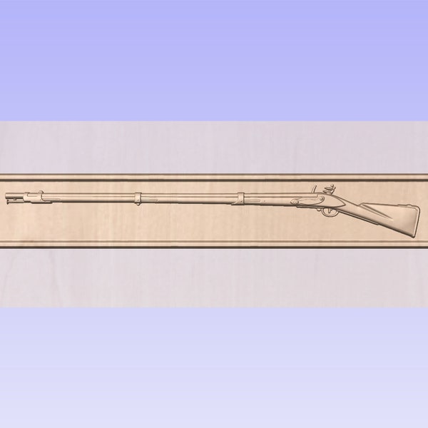 Modèle 3D d’insigne d’infanterie expert