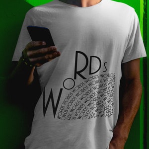 Book Lover Tee, Minimalist Design Shirt, Black and White Top, Reading Gift