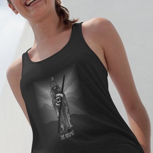 Ermitaño Tarot Tank: ropa de calle espiritual para el místico moderno