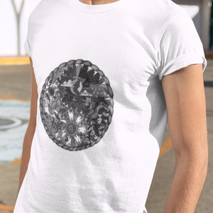 Yin Yang Symbol Tee, Radiate Positive Vibes Shirt, Spiritual Graphic Tee