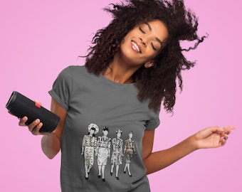 Woman Power T-Shirt - 1940s Girl Power - Inspirational Gift for Her - Customized Empowerment Tee