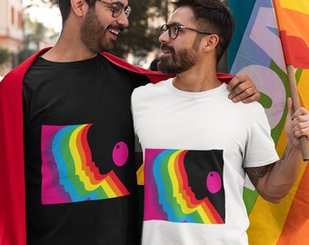 Pride Tee: Embrace Your True Self with Trans, Bi, and Pride Support - Empowering LGBTQ+ Shirt