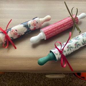 Holiday Mini Rolling Pins