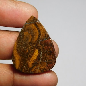 Natural Boulder opal Druzy Gemstone Top Quality Boulder opal Cabochon Boulder opal Loose semi precious Opal Jewelry (29Cts.31X24MM)