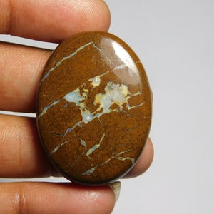 Natural Boulder opal Gemstone Top Quality Boulder opal Cabochon Boulder opal Loose semi precious Opal Jewelry gemstone (65Cts.37X28)MM)