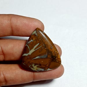 Boulder opal Gemstone Top Quality Boulder opal Cabochon Natural Boulder opal Loose semi precious Opal Jewelry (43Cts.33X30)MM)