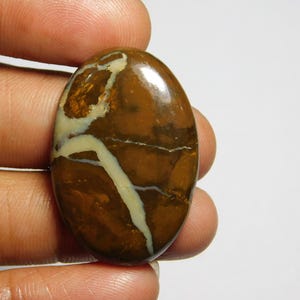 Boulder opal Gemstone Top Quality Boulder opal Cabochon Natural Boulder opal Loose semi precious Opal Jewelry (44Cts.34X23)MM)