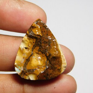 Natural Boulder opal Druzy Gemstone Top Quality Boulder opal Cabochon Boulder opal Loose semi precious Opal Jewelry (34Cts.26X22MM)
