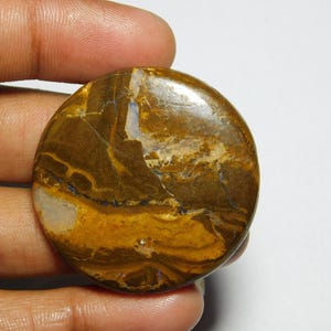 Boulder opal Gemstone Top Quality Boulder opal Cabochon Natural Boulder opal Loose semi precious Opal Jewelry (79Cts.39X39)MM)